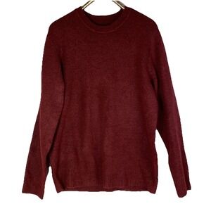 New Gap Crew Neck Sweater Mens XL  Red, Maroon, Burgundy, Zinfandel $59.95